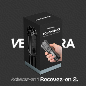 TorcheMax | Torche super lumineuse de 10.000 lumens (Achetez-en 1 et obtenez-en 2)