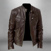 Novari  | Veste en cuir Trenton pour hommes